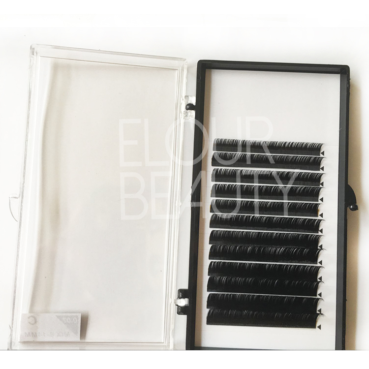 Best quality silk 3D eyelash extensions near me EJ78